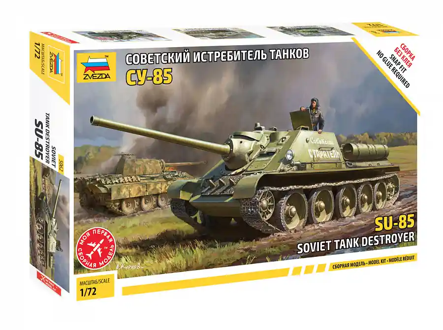 Bon Plan Zvezda 5062 SU-85 Soviet Tank Destroyer