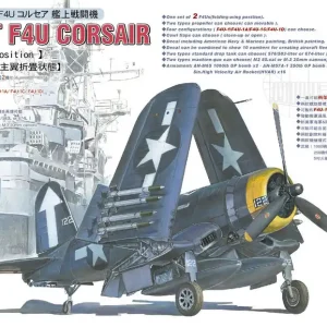Dernière Chance AFV Club AR14408 Vought F4U Corsair - folding-wing position