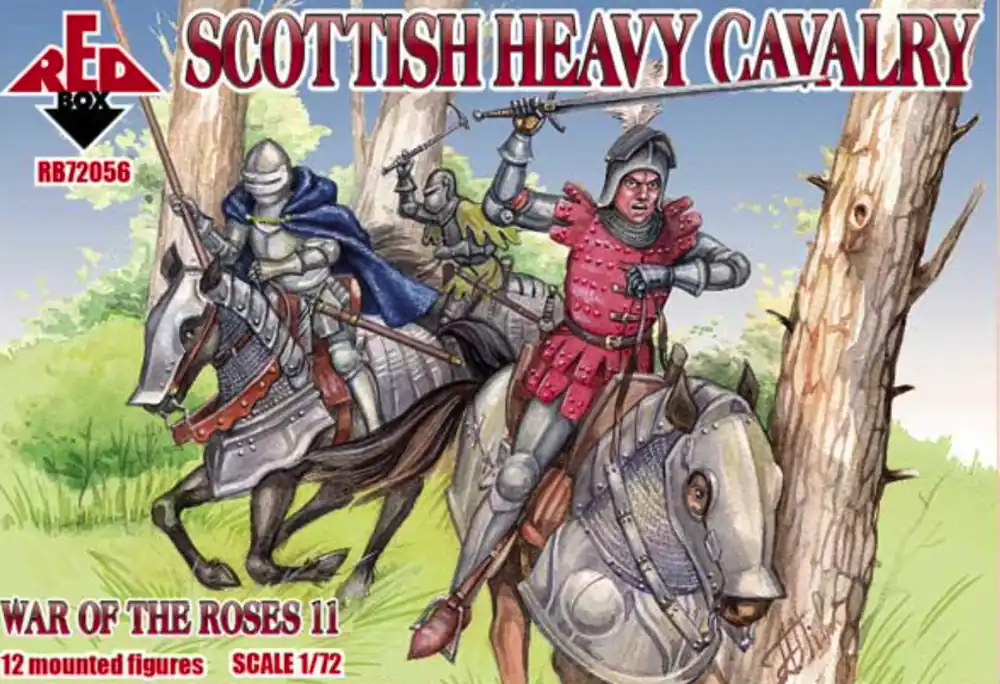 Red Box 72056 War of the Roses 11. Scottish Heavy Cavalry Prix Choc