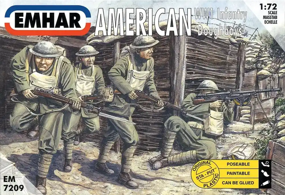 Emhar 7209 American WWI Infantry Doughboys Vente Flash