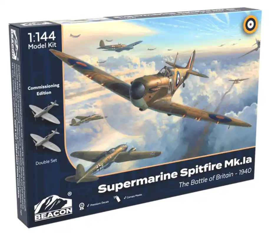 Marque Beacon Models BMK0005 Supermarine Spitfire Mk.Ia (Commissioning Edition)