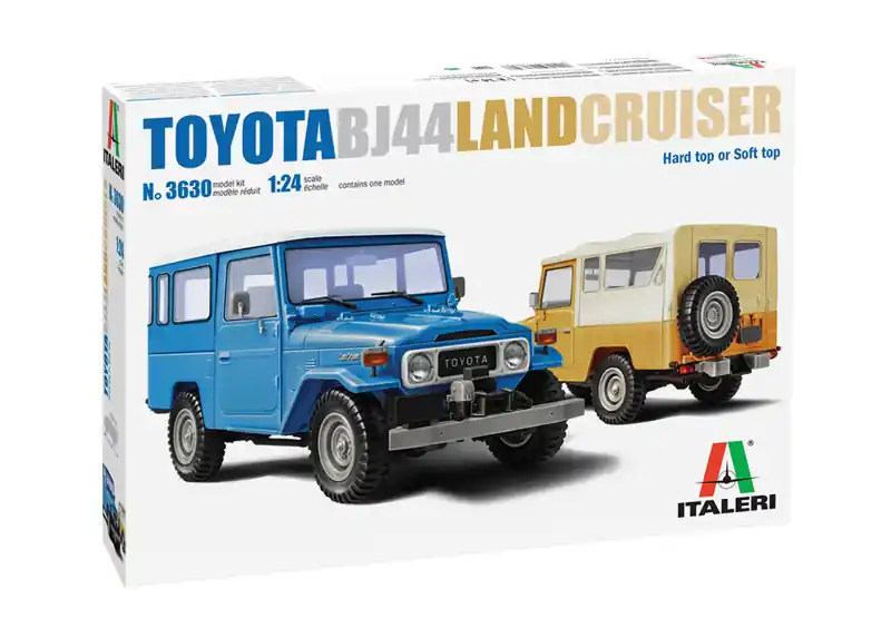 Italeri 3630 Toyota BJ44 Land Cruiser Hard top or Soft top Prix Choc