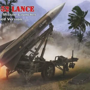 Armory Models Group 72432 MGM-52 Lance, US Tactical Ballistic Surface-To-Surface Missile Launcher - Towed Version Bon Marché