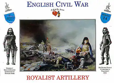 Dernier Modèle A Call To Arms 3214 Royalist Artillery - English Civil War 1642-1651 (16 figures)