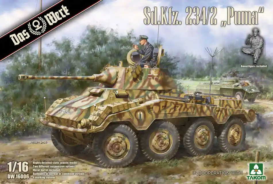 Das Werk 16006 Sd.Kfz. 234/2 ‘Puma‘ Offre Exclusive