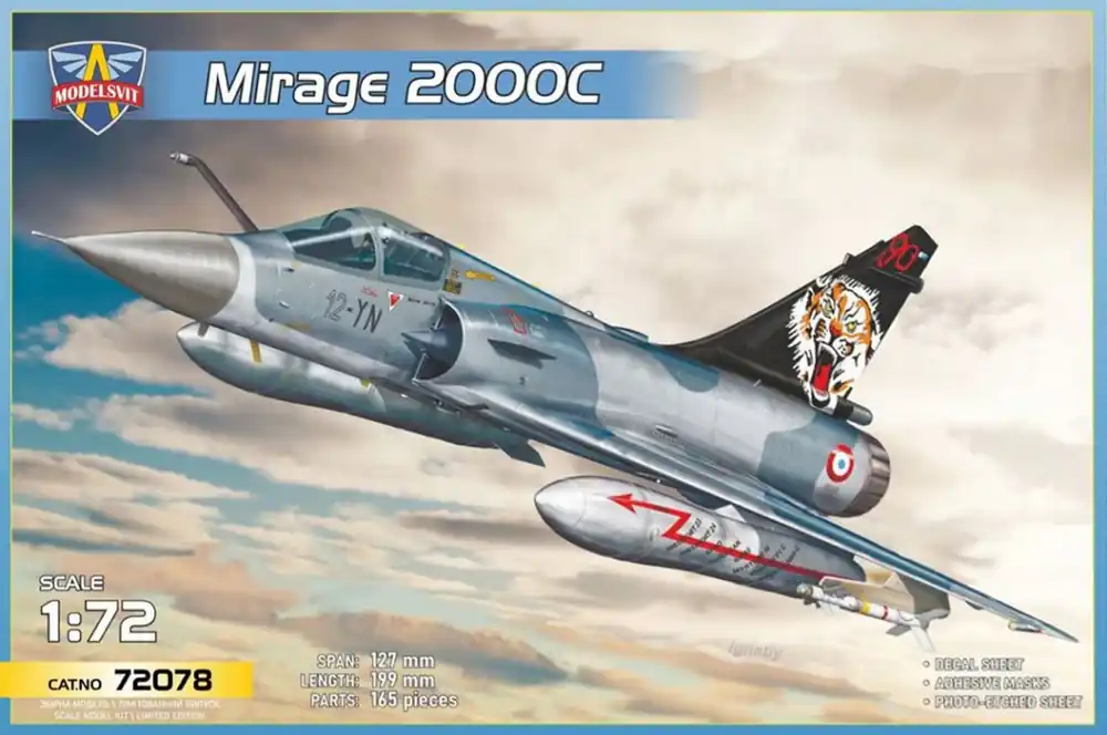Modelsvit 72078 Mirage 2000C Expédition Rapide