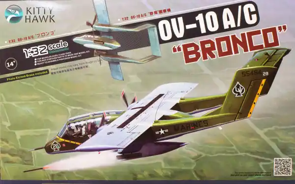 Quantité Limitée Kittyhawk 32004 OV-10A/C Bronco