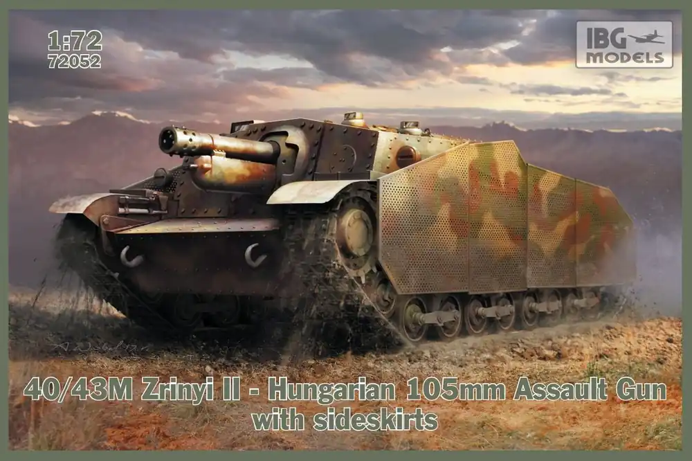 Vente Flash IBG 72052 43M Zrinyi II Hungarian Assault Gun with sideskirts