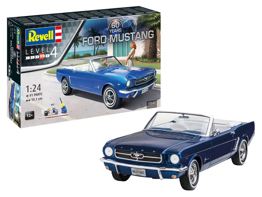 Revell 05647 60th Anniversary Ford Mustang Set Remise