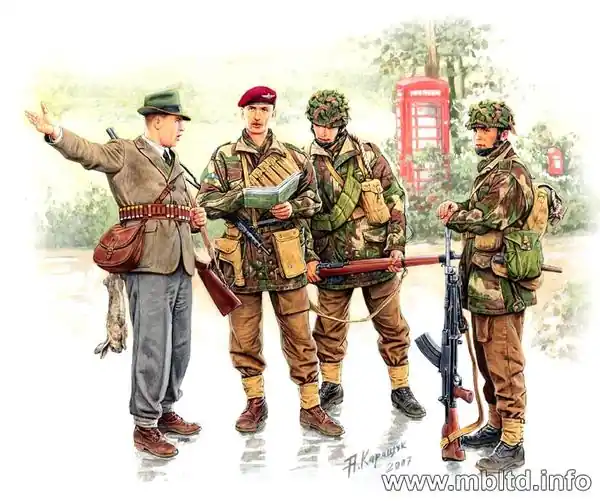 Master Box 3533 British paratroopers, 1944. Kit 1 Achetez Aujourd'hui