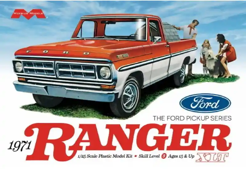 Marque Moebius 1208 Ford Ranger Pickup (1971)