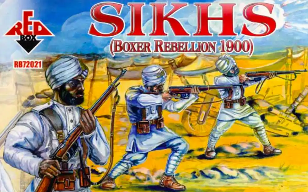 Red Box 72021 Sikhs 1900 Boxer Rebellion Top Vente