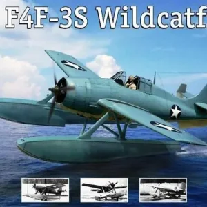 A-Model 72210 Grumman F4F-3S ‘Wildcatfish‘ Floatplane Version of F4F-3 "Wildcat" Prix Cassé