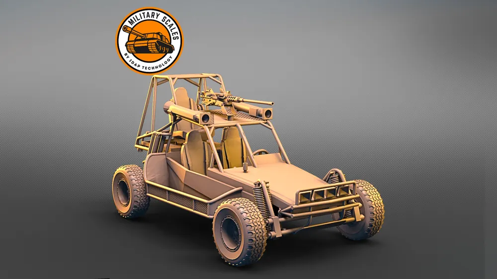 IDAP Technology PMI0038B Desert Patrol Vehicle DPV Chenowth Nouveauté