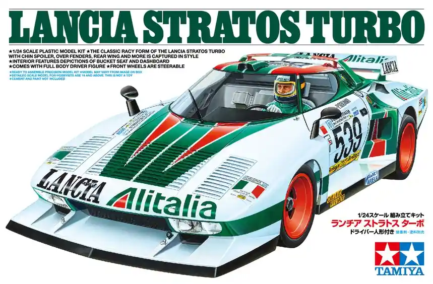 Vente Directe Tamiya 25210 Lancia Stratos Turbo
