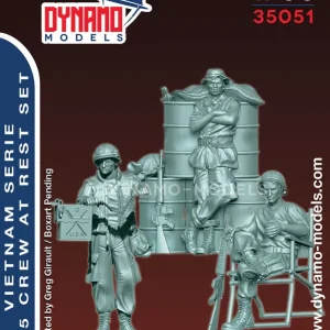 Dynamo-Models 35051 Vietnam Serie - M55 Crew At Rest Set Certifié