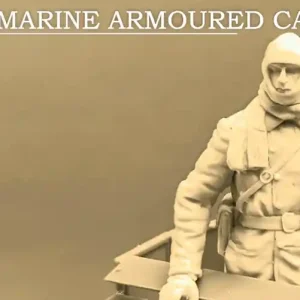 Copper State Models F35-036 French Marine Armoured Car Driver Offre Spéciale