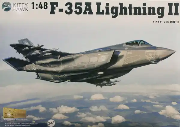 Paiement Sécurisé Kittyhawk 80103 F-35A Lightning II Kit First Look
