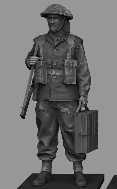Meilleure Vente PanzerArt FI35-200 British Bren Team No. 2