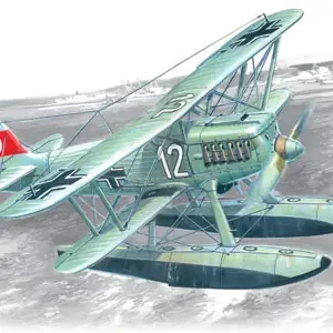 Usine Directe ICM 72192 Heinkel HE-51B-2