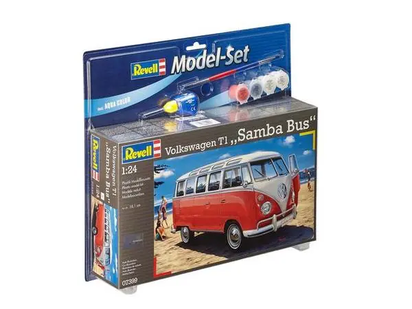Revell 67399 Volkswagen T1 SAMBA BUS (Model Set) Réduction