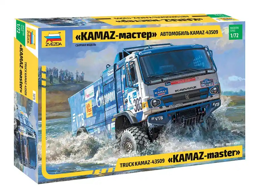 Zvezda 5076 ‘Kamaz-Master‘ Truck Kamaz-43509 Soldes