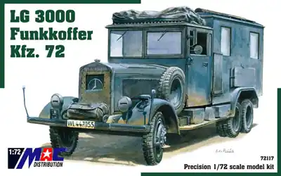 MAC 72117 German Truck Mercedes LG 3000 Funkkoffer Kfz.72 Affaire À Saisir