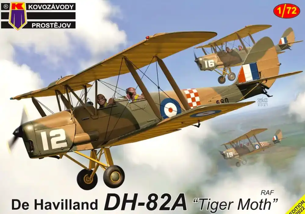 Satisfait Ou Remboursé Kovozavody Prostejov 72363 DH-82A Tiger Moth RAF