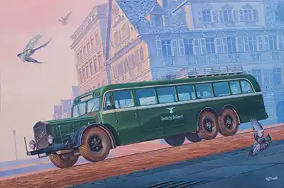 Roden 729 Vomag Omnibus 7 OR 660 Dernier Modèle