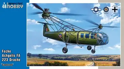 Must-Have Special Hobby 48201 Focke Achgelis FA 223 Drache "Captured"