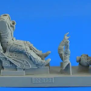 Aerobonus 320137 U.S.A.F. Fighter Pilot with ej. seat for F-104C/G Startfighter (C2 ej. seat) ITALERI Meilleure Vente