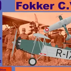 Offre Exclusive LF Models PE7210 Fokker C.VE Denmark Bristol Jupiter engine