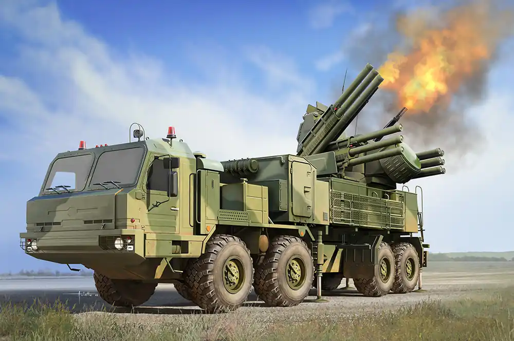 Trumpeter 01087 72V6 Of 96k6 Pantsir-S1 SPAAGM BAZ-6909 Haute Qualité