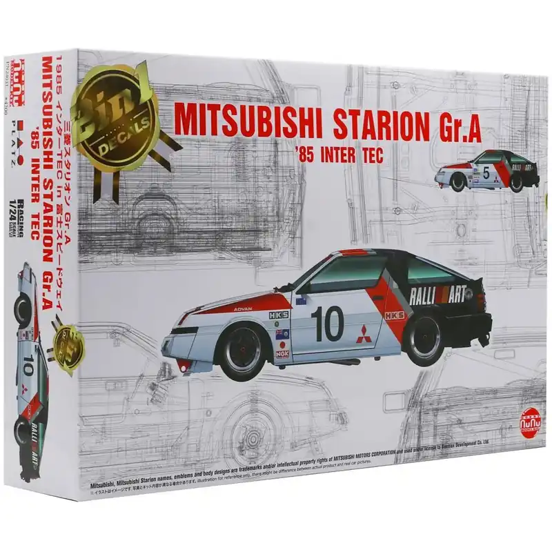 Nunu Model Kit PN24031 Mitsubishi Starion Gr.A 85 INTER TEC Meilleur Choix