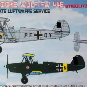 Produit De Marque Kora Models KPK7274 Focke Wulf Fw 44E Late Luftwaffe service