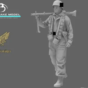 Marque BlackSnake Model FSJ-05 Fallschirmjaeger Fireteam MG34 Support (1 Figure / Soldier No.5)