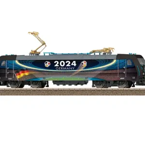 Trix Locomotive Électrique de la DB "Euro 2024" │ DC Analogue Époque VI HO - 1/87 (Réf 25368) Authentique