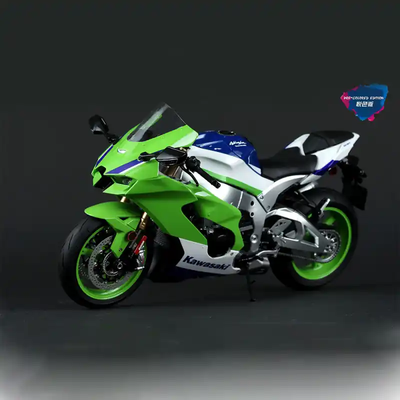 Kawasaki, Ninja ZX-10R, Édition pré-coloré - MENG MT-007s - 1/9 Prix Cassé