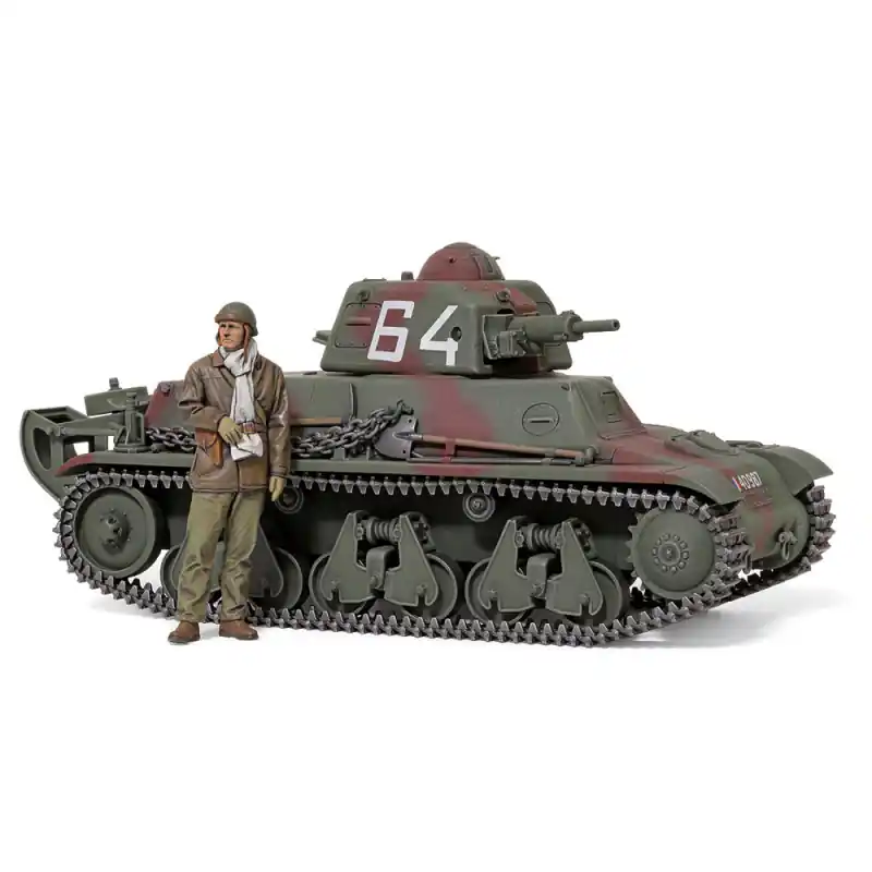Char léger français H39 2 versions - TAMIYA 35389 - 1/35 Produit De Marque