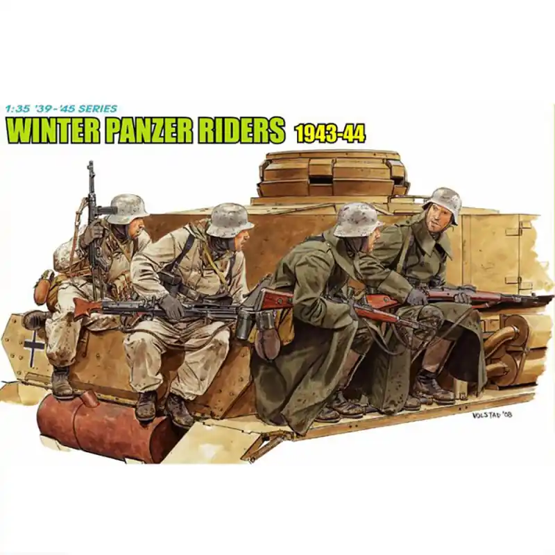 Achetez Aujourd'hui Soldats Panzergrenadiers en Hiver 1943-44 - DRAGON 6513 - 1/35