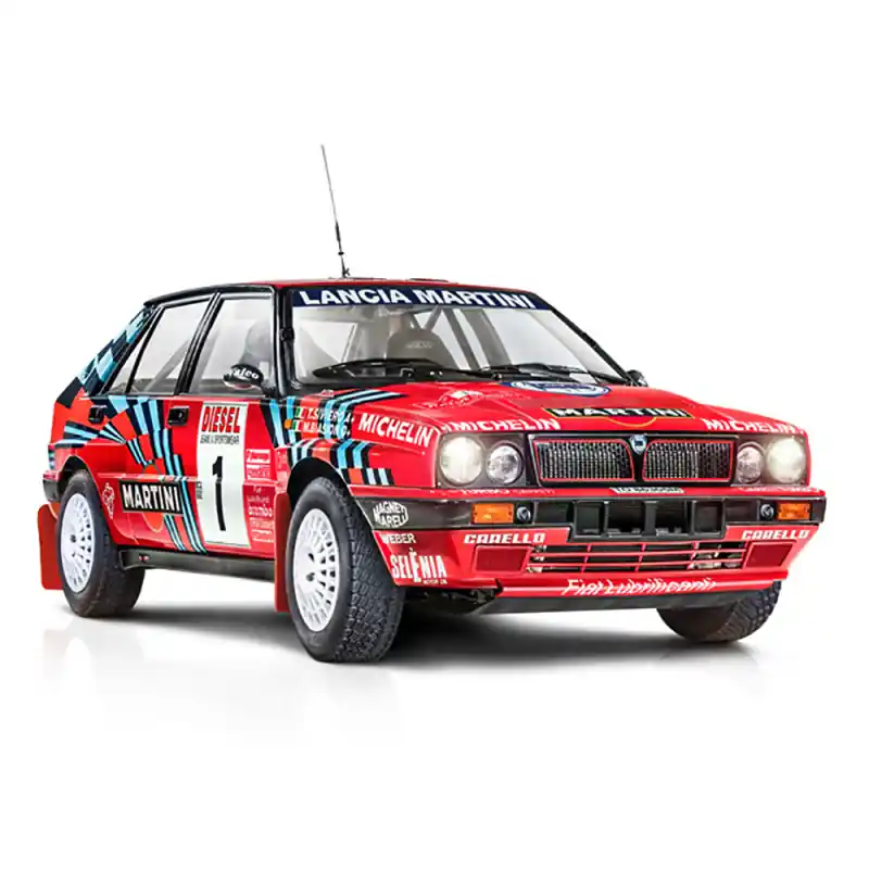 Voiture Lancia Delta HF Intégrale 16v Sanremo 1989 - ITALERI 4712 - 1/12 Prix Cassé