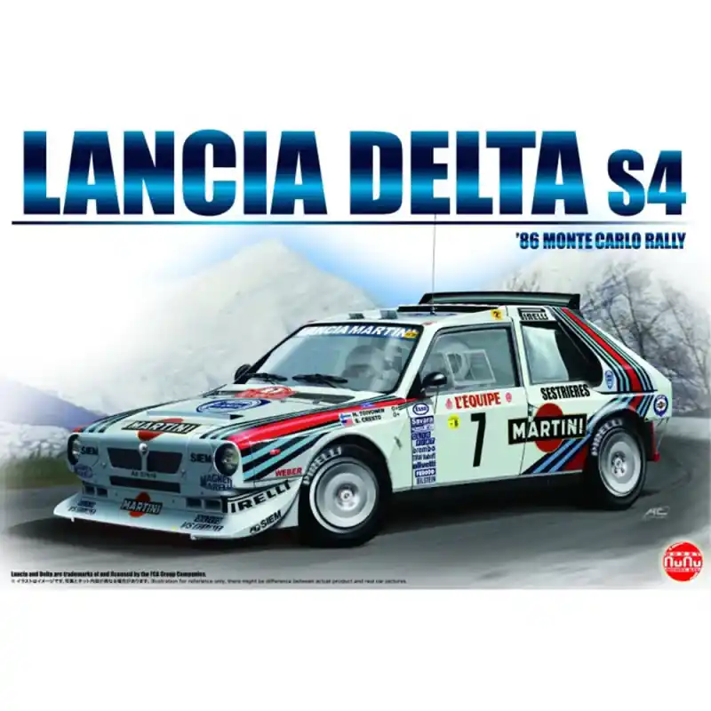 Produit De Marque Lancia Delta S4, rallye Monté Carlo 1986 - NUNU PN 24030 - 1/24