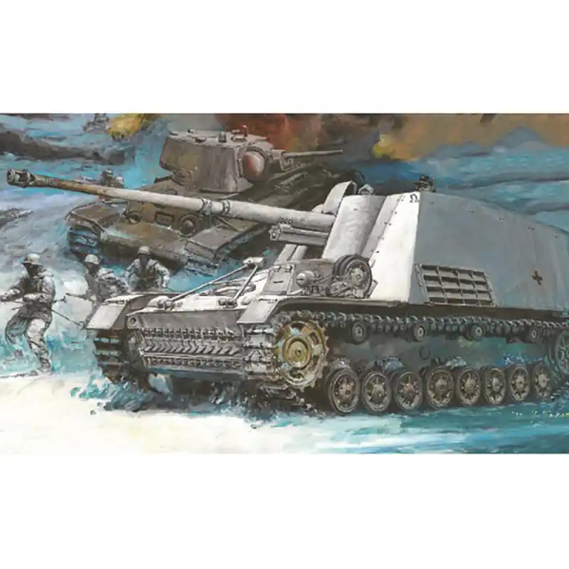 Char / Tank Sd.Kfz.164 Nashorn Novembre 1944 - DRAGON 6459 - 1/35 Offre Exclusive