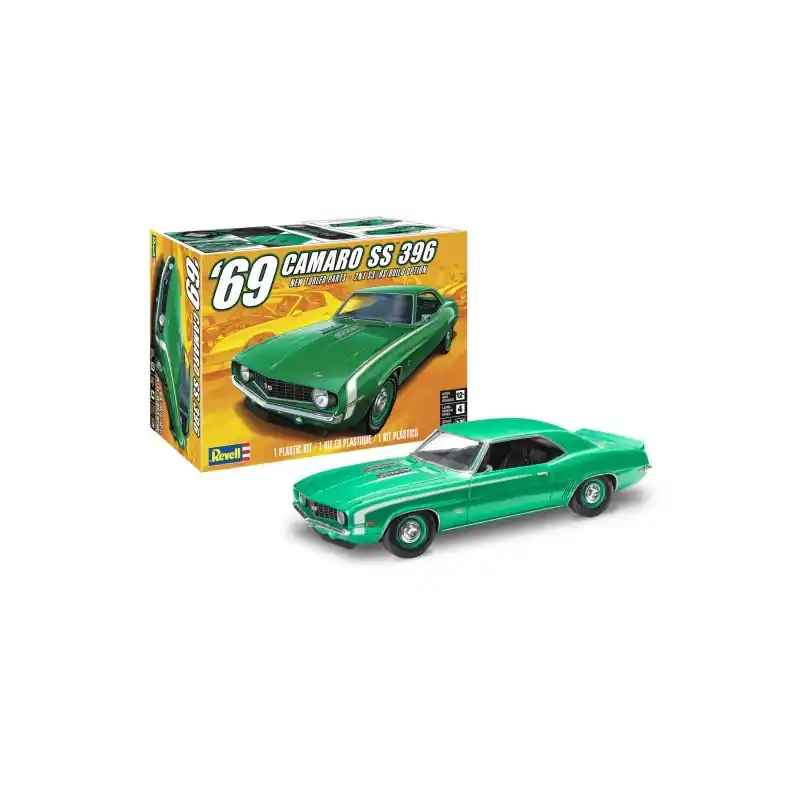 Chevrolet / Chevy Camaro SS 396 1969 - REVELL 854525 - 1/25 Usine Directe