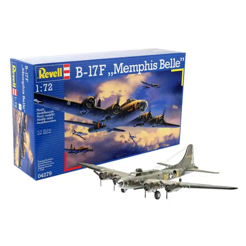 Avion, B-17 F "Memphis Belle" - REVELL 4279 - 1/72 Offre Spéciale