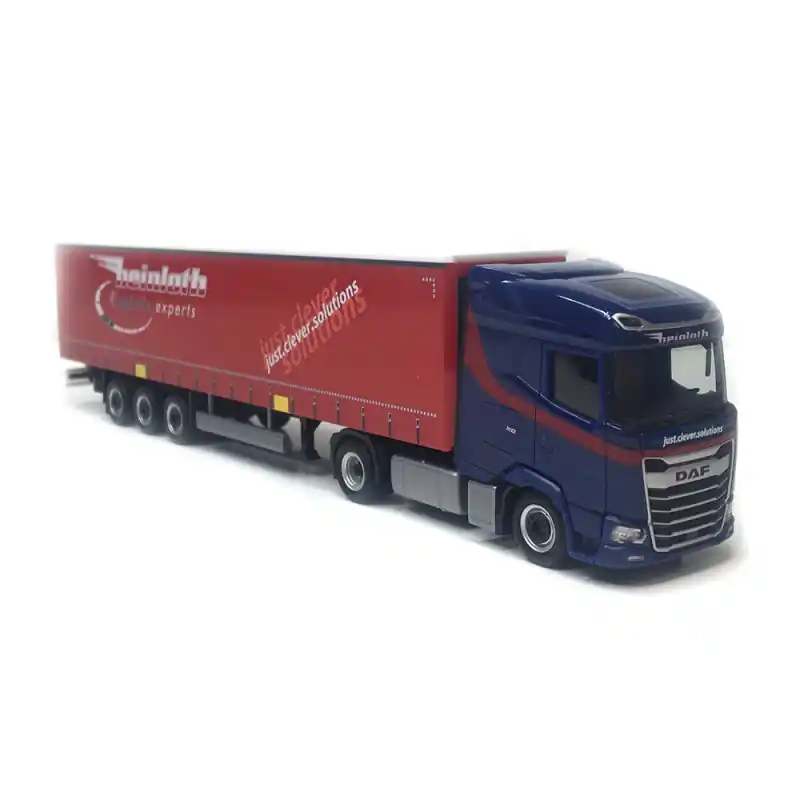 Solde Semi-remorque, à rideaux coulissants, DAF XG Heinloth - HERPA 319881 - HO 1/87