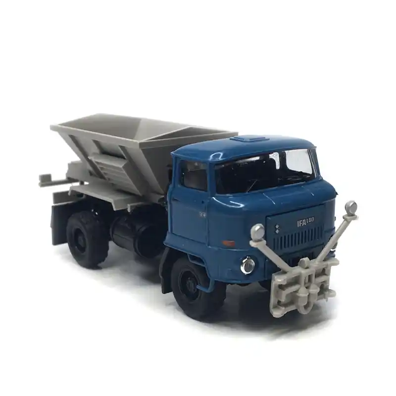 Quantité Limitée Espewe IFA L60 D035, service d‘hiver avec chasse neige - BUSCH 95561 - HO 1/87