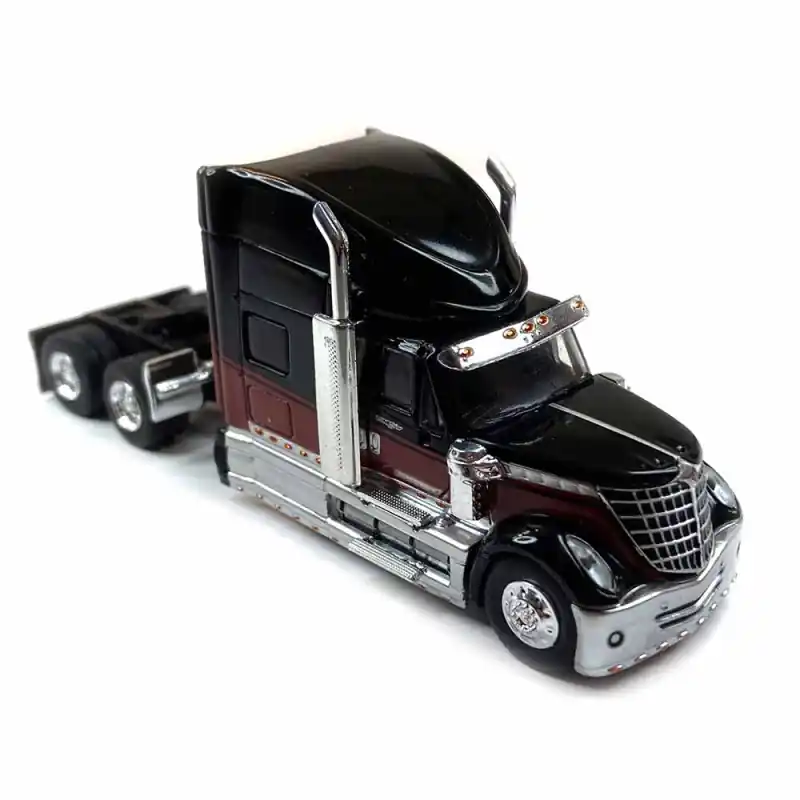 Bon Plan Camion, tracteur International LoneStar, noir et rouge - Brekina 85829 - HO 1/87