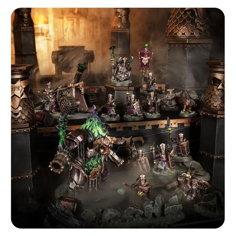 Bon Plan Warhammer Age of Sigmar, Spearhead, Helsmiths of Hashut, Helforge Host - WARHAMMER 70-821