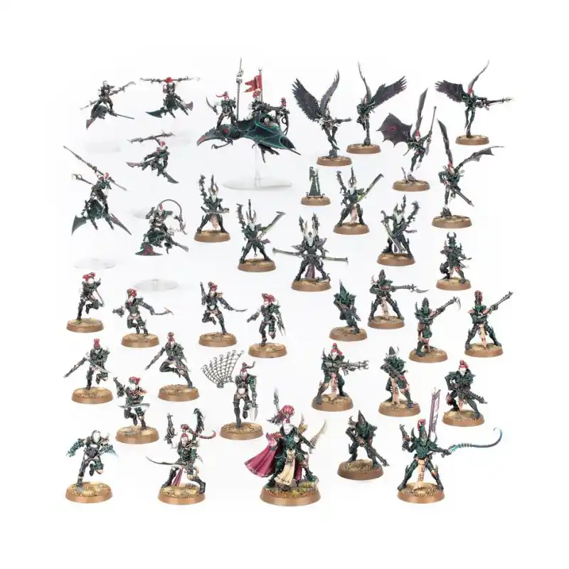 Achat Immédiat Warhammer 40.000, Bataillon Drukhari, Pillards de l‘Espace Réel - WARHAMMER 45-69